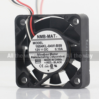 Ventilateur de refroidissement Original NMB 12V 24V 48V DC 5V 0.10A AC EC 4010 40X40X10MM 4CM à volume d'air élevé, double roulement à billes, silencieux, 3 fils, 1604KL-04W-B59