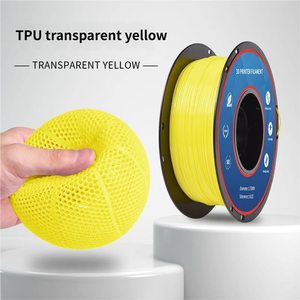 Filament d'imprimante 3D TPU 1kg Flexible 95A 85A 80A 75A Température d'impression 200-220°C Service de découpe Vente en gros Chine - Product Image 2