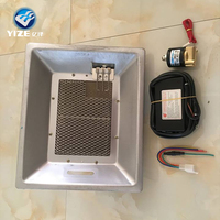 Équipement de couvaison pour poussins, chauffage au gaz, couveuse à poulets, chauffage au gaz automatique/manuel pour volailles
