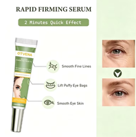 Crema Contorno de Ojos Reafirmante OTVENA con Ácido Hialurónico y Péptidos para Reducir Arrugas, Líneas Finas y Ojeras - Para Todo Tipo de Piel