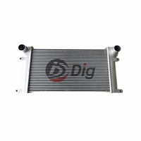Suku Cadang Mekanik DIG Inter Cooler 4463070 Bersertifikasi ISO9001 untuk Excavator ZX240-3G ZX250-3G