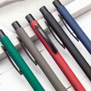 Bolígrafo de Oficina Comercial con Logotipo, Recubierto de Goma, Tacto Suave, Ancho de Escritura de 1.0 mm, Material Plástico, Grabado Metálico - Product Image 5