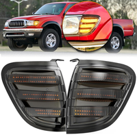 Feux de coin LED OVOVS avec lentille fumée, clignotants latéraux ambre, étanches IP67 pour Toyota Tacoma Pickup 2001-2004