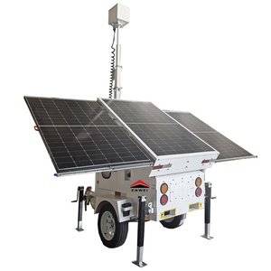 Mưa và sét bằng chứng năng lượng mặt trời di động video giám sát Trailer cho khu vực từ xa giám sát - Product Image 3