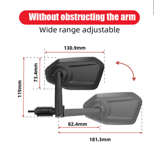 Зеркало 360 заднего вида EasyDo с вращением - Product Image 2