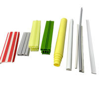 Profilés d'extrusion en plastique ABS, PVC, PC, PP écologiques fabriqués par moulage ouvert pour l'industrie, bande d'extrusion en polyéthylène moderne