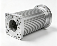 Casing Pendingin Lampu LED Kustom untuk Peralatan Penerangan, Komponen Cor, Housing Heat Sink Lampu LED