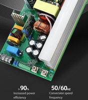 Cargador de Batería de Litio con Certificación CE, RoHS y FCC, Fabricación China, 1000W AC a DC SMPS SE-1000, Fuente de Alimentación de Voltaje Ajustable de 6-12V