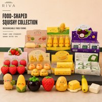 Coffret de jouets à presser Vaseline Peanut Building Block, jouet alimentaire de simulation, jouet anti-stress en caoutchouc souple, cadeau souvenir