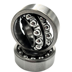 Bantalan bola pelurusan sendiri dua baris <span class=keywords><strong>2205</strong></span> kualitas tinggi baja krom P6 presisi masa pakai panjang kebisingan rendah muatan tinggi - Product Image 3