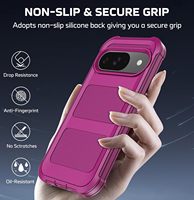 Nouvelle Arrivée : Étui de Protection Robuste avec Clip Ceinture et Béquille pour Google Pixel 9 6.3" et Pixel 9 Pro
