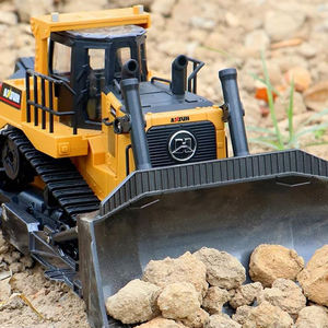 Camion de chantier radiocommandé <span class=keywords><strong>Huina</strong></span> <span class=keywords><strong>1569</strong></span> 1:16 9 canaux, modèle de <span class=keywords><strong>bulldozer</strong></span> en alliage métallique lourd, jouet pour enfants et garçons - Product Image 4