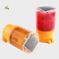 Lampu LED Tenaga Surya Berkedip untuk Peringatan, Penggunaan saat Berkemah, Mendaki, dan Visibilitas Malam Hari