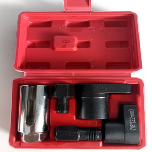 Juego de Llaves para Sensor de Oxígeno de 80 mm para Mecánicos de Automóviles, 5 Piezas, Tipo Hexagonal, Pulido Espejo, Kit de Herramientas para Extraer el Sensor de O2 - Product Image 1