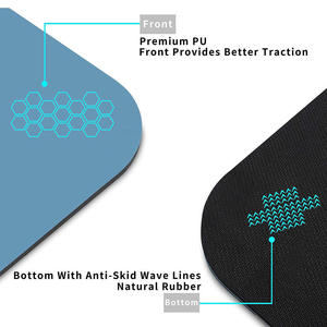 Tapis de yoga en caoutchouc PU personnalisé avec logo de haute qualité pour exercice de yoga ZJFIT - Product Image 2