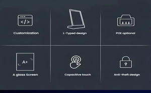 Factory Price 15.6” L-Type Digital Signage Rk3576s <b>Tablet</b> <b>PC</b> with Touch Screen Android 15 <b>Tablet</b> <b>PC</b> 4+64GB WIFI for Business use - Product Image 6