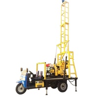 Perceuse solaire Portable pour ordinateur monté sur tricycle, 200m de profondeur, recherche du sol, perceuse de puits
