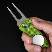 Prix d'usine OEM Metal Golf Divot Tool Ball Maker avec logo personnalisé