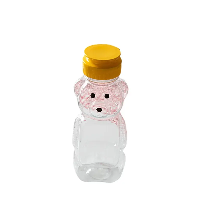 Frasco de garrafa de suco 300ml 500ml, frasco de embalagem bonito personalizado de garrafas descartáveis para animais de estimação, frasco de suco fofo