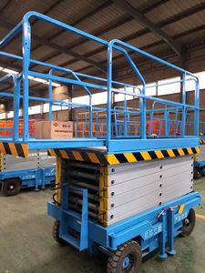 Быстрый Подъемник 6-16 м Genie JLG Man с воздушной платформой, электрические гидравлические небольшие ножничные подъемники для продажи - Product Image 4