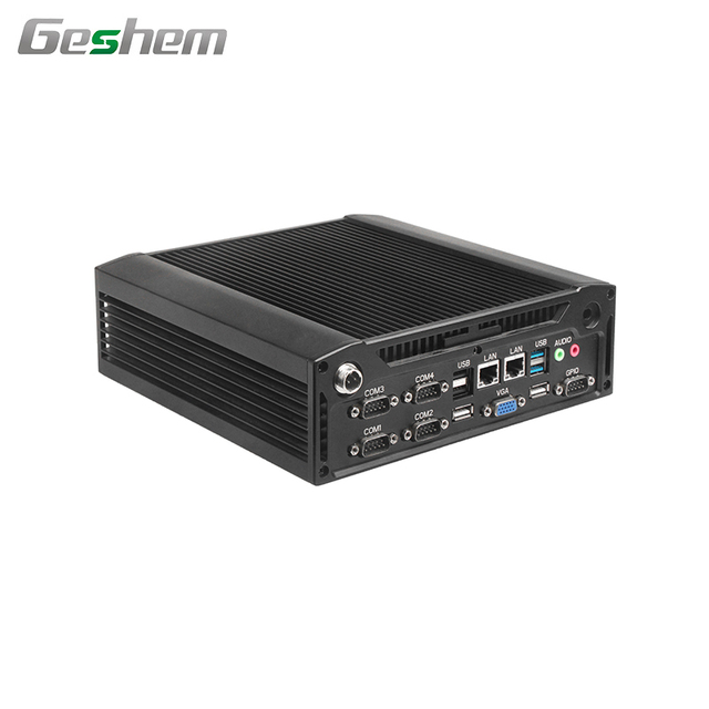 8th Generation I3 I5 I7 Low Power Processor Sealed Fanless Dustproof Box PC Mini PC USB VGA HD MINI PCIe