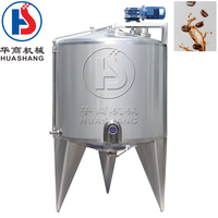 Réservoir de mélange à refroidissement en acier inoxydable Huashang, qualité alimentaire, pour la production de boissons et de produits chimiques