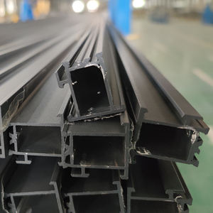 Profilo in Alluminio HJ Personalizzato per Porte e Finestre 6061/<span class=keywords><strong>6082</strong></span> con Servizio di Taglio Max. 6 metri di lunghezza - Product Image 3