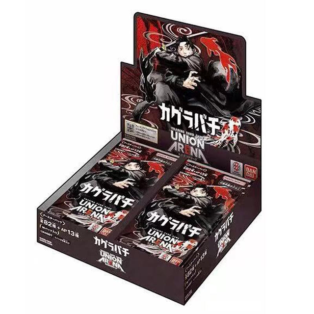 16 Box Wholesale UNION ARENA Japanese Anime Kagurahachi Rokuhei Chikara UA Blind Box Collectible Cards Live Streaming Room