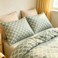 Distributeur en gros de linge de lit textile à prix réduits, surplus de tissus à prix bas, ensembles de linge de lit imprimés en promotion