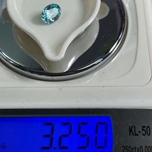 Pierres précieuses de laboratoire ovales 7x9mm Paraiba Tourmaline Stones - Product Image 6