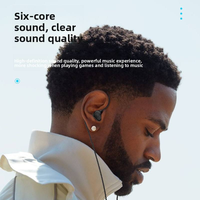 Écouteurs intra-auriculaires Hi-Fi à basses profondes, très vendus, avec six transducteurs dynamiques, 3 unités, filaires, câble de 1,2 m, prise jack 3,5 mm, microphone, prêts pour le karaoké, réduction du bruit