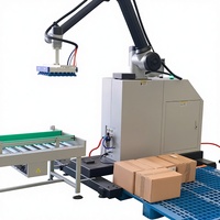 Robot de Paletización Colaborativo, Eléctrico, Portátil, Todo en Uno, Despliegue Flexible, Seguro, Fácil de Operar, para Bebidas, Alimentos y Productos Químicos
