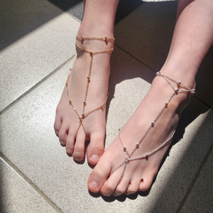 Cavigliere moda donna vestire bracciale a catena alla caviglia - Product Image 1