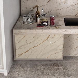 High Quality Quartz Stone Shower Wall Panel with Modern Design - Product Image 2