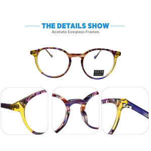 نظارات قراءة كلاسيكية رخيصة محمولة صغيرة بإطارات بلاستيكية مربعة وعدسات مضادة للضوء الأزرق بالجملة - Product Image 5