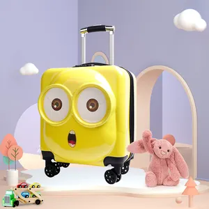 Newborn children's mini suitcases kid luggage with seat baby kids art suitcase for children baby stroller box