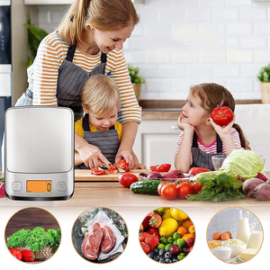 New High Accuracy Digital Electronic Battery Food <b>Weighing</b> <b>Scale</b> Lid Portable Stainless Steel Household Weight Measuring Device - Product Image 6