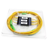 FTTH FWDM SC APC/UPC ABS box 3-Channel 1310/1490/1550 nm 3.0mm 1/1.5m FWDM Fiber Optic Splitter Coupler
