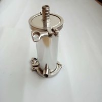 Filtre à sédiments réutilisable de précision 40 microns en acier inoxydable SUS316L de qualité alimentaire pour purificateur d'eau de puits extérieur domestique