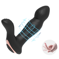 Jouet anal vibrant pour homme de haute qualité, télécommande sans fil, forte vibration, silicone, gros bouchon anal, pour le plaisir sexuel