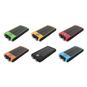 Offre Spéciale : Banque d'alimentation solaire portable 10000 mAh avec boussole et lampe torche intégrées - Product Image 3