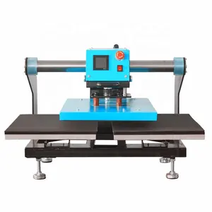 Pneumatic Auto Double Working Station Heat Press 40cm x60cm Sublimation Heat Transfer Machine 16x24 Double Tables Heat Press