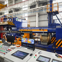 Ligne de production de presse à extrusion d'aluminium à course longue et courte, haute efficacité, professionnelle, pour les profilés de fenêtres et de portes