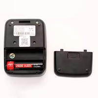 Printer Thermal & Label 2 in 1 58mm Portabel Mini Mobile untuk Barcode Stiker Pos