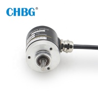 Capteur de vitesse incrémental CHBG ZSP3806 DC5~24V 100 impulsions AB, encodeur rotatif optique incrémental biphasé à arbre de 6 mm