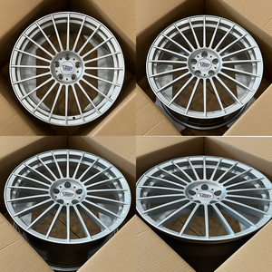 Rines Forjados <span class=keywords><strong>Alpina</strong></span> Style de 20 y 21 Pulgadas, 5x112 5x120, Multirradio Plateados T6061 para BMW E60 E65 G11 F10 <span class=keywords><strong>F90</strong></span> - Product Image 2