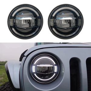 Faros Delanteros LED Redondos Electrónicos Flare Star de 7 Pulgadas, 12000 Lm, 6500 K, para Jeep Cherokee, Mejora de Rendimiento - Product Image 2