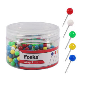 FOSKA 1/8 pouces tête ronde <span class=keywords><strong>carte</strong></span> <span class=keywords><strong>du</strong></span> <span class=keywords><strong>monde</strong></span> punaises pour tableau d'affichage panneau de liège <span class=keywords><strong>carte</strong></span> <span class=keywords><strong>du</strong></span> <span class=keywords><strong>monde</strong></span> broche conseil tissu marquage artisanat et bureau - Product Image 3