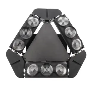 Led Spider Light 9pcs * 10w 4 in1 Rgbw Led Stage Moving Head Light per Wedding Disco Dj