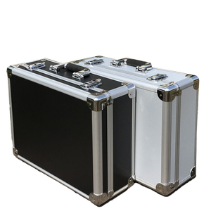 Camera Secure <strong>Storage</strong> <strong>Box</strong> Laptop <strong>Briefcase</strong> Hard Aluminum Flight Case with Foam - Product Image 4